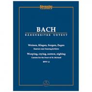 Bach, J. S.: Kantate BWV 12 »Weinen, Klagen, Sorgen, Zagen« – Kantate für den Sonntag Jubilate 