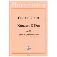 Geier, O.: Konzert E-Dur Op. 11 