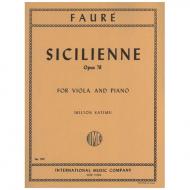Faure, G.: Sicilienne Op. 78 g-Moll 