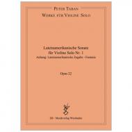 Taban, P.: Lateinamerikanische Sonate Nr. 1 Op. 22 