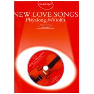 New Love Songs Playalong For Violin (+CD) 