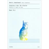Kabalewski, D.: Sonatine Nr. 1 Op. 13/1 C-Dur 