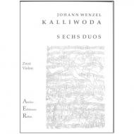 Kalliwoda, J.W.: 6 Duos für 2 Violen 