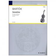 Bartók, B.: Violinsonatine über Themen der Bauern von Transsylvanien 