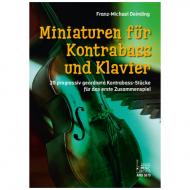 Deimling, F.-M.: Miniaturen  20 progressiv geordnete Kontrabass-Stücke für das erste Zusammenspiel 