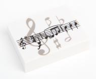 Radiergummi Radierer Violinschlüssel Klavier Musik Tasten geschenk give away 