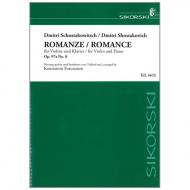 Schostakowitsch, D.: Romanze Op. 97a/8 