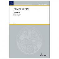 Penderecki, K.: Violinsonate 