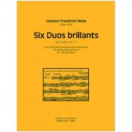 Nisle, J. M. F.: Six Duos brillants Band 1 Op. 51/1-3 