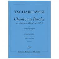 Tschaikowski, P. I.: Chant sans paroles Op. 2/3 