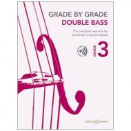 Grade by Grade – Double Bass 3 (+Online Audio ) 