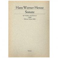 Henze, H. W.: Sonate 