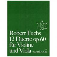 Fuchs, R.: 12 Duette op.60 