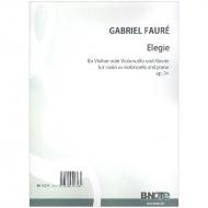 Fauré, G.: Élegie Op. 24 