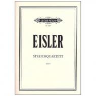 Eisler, H.: Streichquartett Op. 75 (1937) 