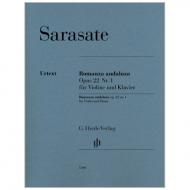 Sarasate, P. d.: Romanza andaluza (Spanischer Tanz Nr. 3) Op. 22/1 