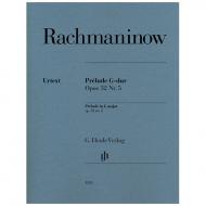 Rachmaninow, S.: Prélude Op. 32/5 G-Dur 