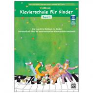 Alfreds Klavierschule für Kinder Band 3 (+CD) 
