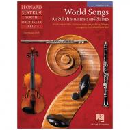 Slatkin, L.: World Songs for Solo Instruments and Strings – Partitur 