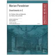 Paradeiser, M.: Divertimento in E 