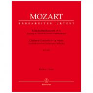 Mozart, W. A.: Klarinettenkonzert KV 622 A-Dur 