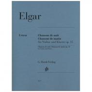 Elgar, E.: Chanson de nuit, Chanson de matin op. 15 