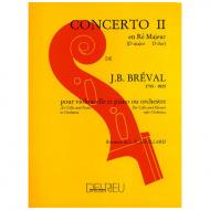 Bréval, J. B.: Concerto Nr. 2 D-Dur 