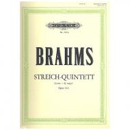 Brahms, J.: Streichquintett Nr. 2 G-Dur, Op. 111 