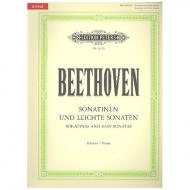 Beethoven, L. v.: Sonatinen und leichte Sonaten 
