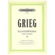 Grieg, E.: Verschiedene Kompositionen III 