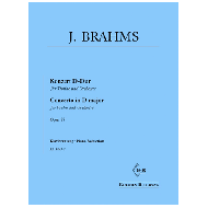 Brahms, J.: Violinkonzert D-Dur Op. 77 