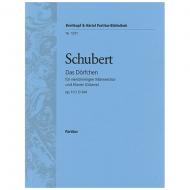 Schubert, F.: Das Dörfchen D 641 Op. 11/1 