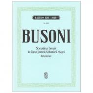 Busoni, F.: Sonatina 5 brevis Busoni-Verz. 280 