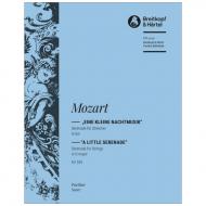 Mozart, W.A.: Serenade G-Dur Eine kleine Nachtmusik KV 525, Partitur 