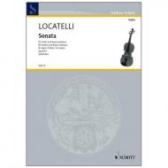 Locatelli, P. A.: Violinsonata Op. 6/1 B-Dur 