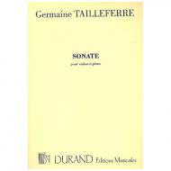 Tailleferre, G.: Violinsonate Nr. 1 (1922) 