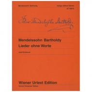 Mendelssohn Bartholdy, F.: Lieder ohne Worte 