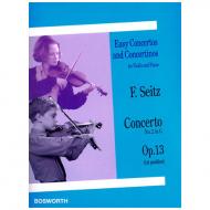 Seitz, F.: Violinkonzert No. 2 Op. 13 G-Dur 