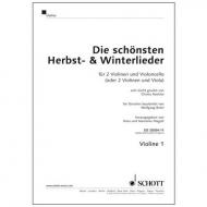 Magolt, M. & H.: Die schönsten Herbst- und Winterlieder Trioheft 