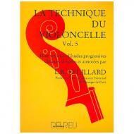 Feuillard, L.R.: La technique du violoncelliste Band 5 