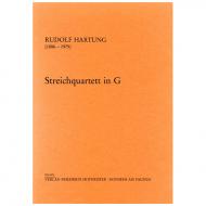 Hartung, R.: Streichquartett Nr. 3 in G 