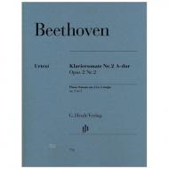 Beethoven, L. v.: Klaviersonate Nr. 2 Op. 2/2 A-Dur 