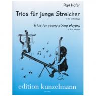 Hofer, P.: Trios für junge Streicher 
