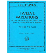 Beethoven, L. van: Twelve Variations 