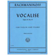 Rachmaninow, S.: Vocalise Op. 34/14 