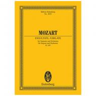 Mozart, W. A.: Exsultate, jubilate KV 165 
