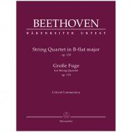Beethoven, L. v.: String Quartet Op. 130 in B-flat major / Große Fuge Op. 133 