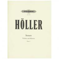 Höller, K.: Violinsonate Op. 4 