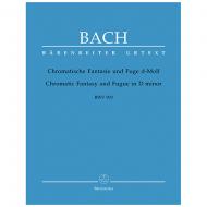 Bach, J. S.: Chromatische Fantasie und Fuge BWV 903 d-Moll 
