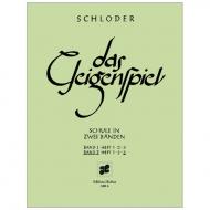 Schloder, J.: Das Geigenspiel Band 2 Heft 3 